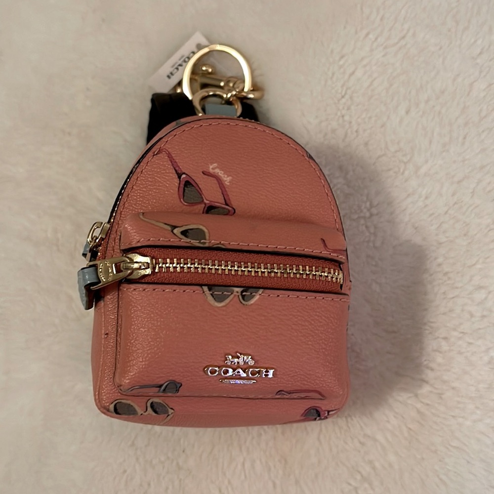 COACH backpack coin purse/bag charm Brand new with tag